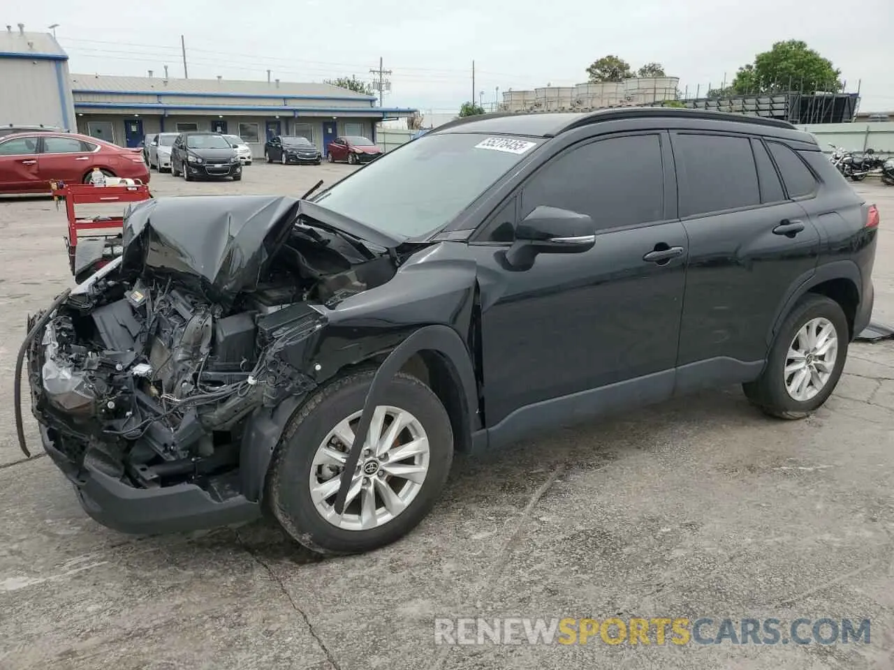 1 Photograph of a damaged car 7MUCAAAG5NV025028 TOYOTA COROLLA CR 2022