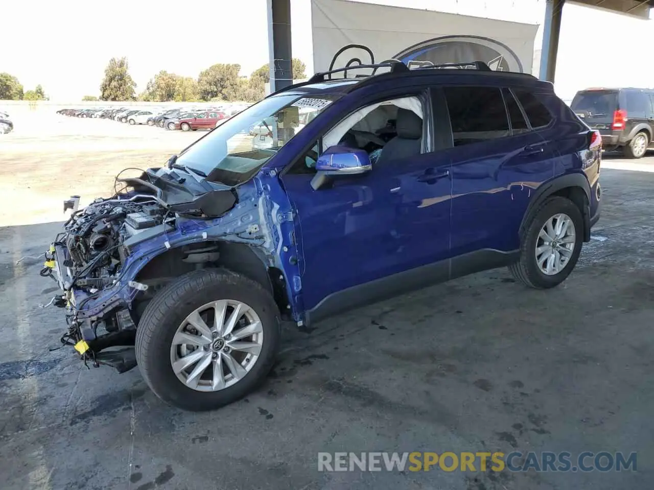 1 Photograph of a damaged car 7MUCAAAG6NV021103 TOYOTA COROLLA CR 2022