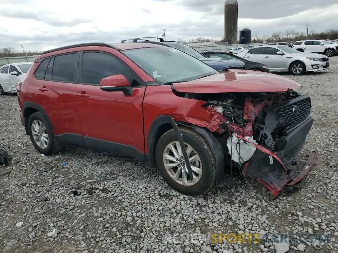 4 Photograph of a damaged car 7MUCAAAG6NV027435 TOYOTA COROLLA CR 2022