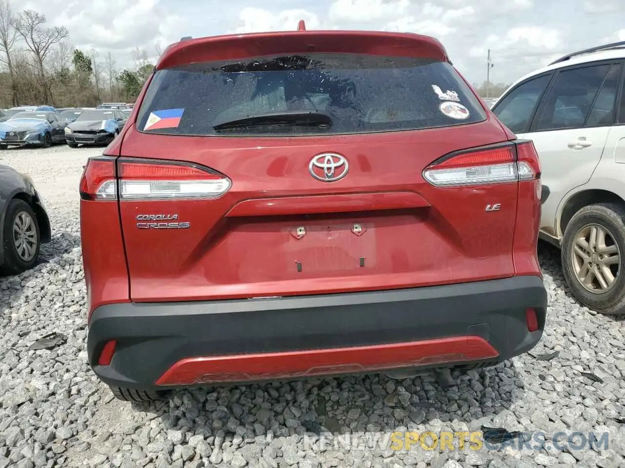 6 Photograph of a damaged car 7MUCAAAG6NV027435 TOYOTA COROLLA CR 2022