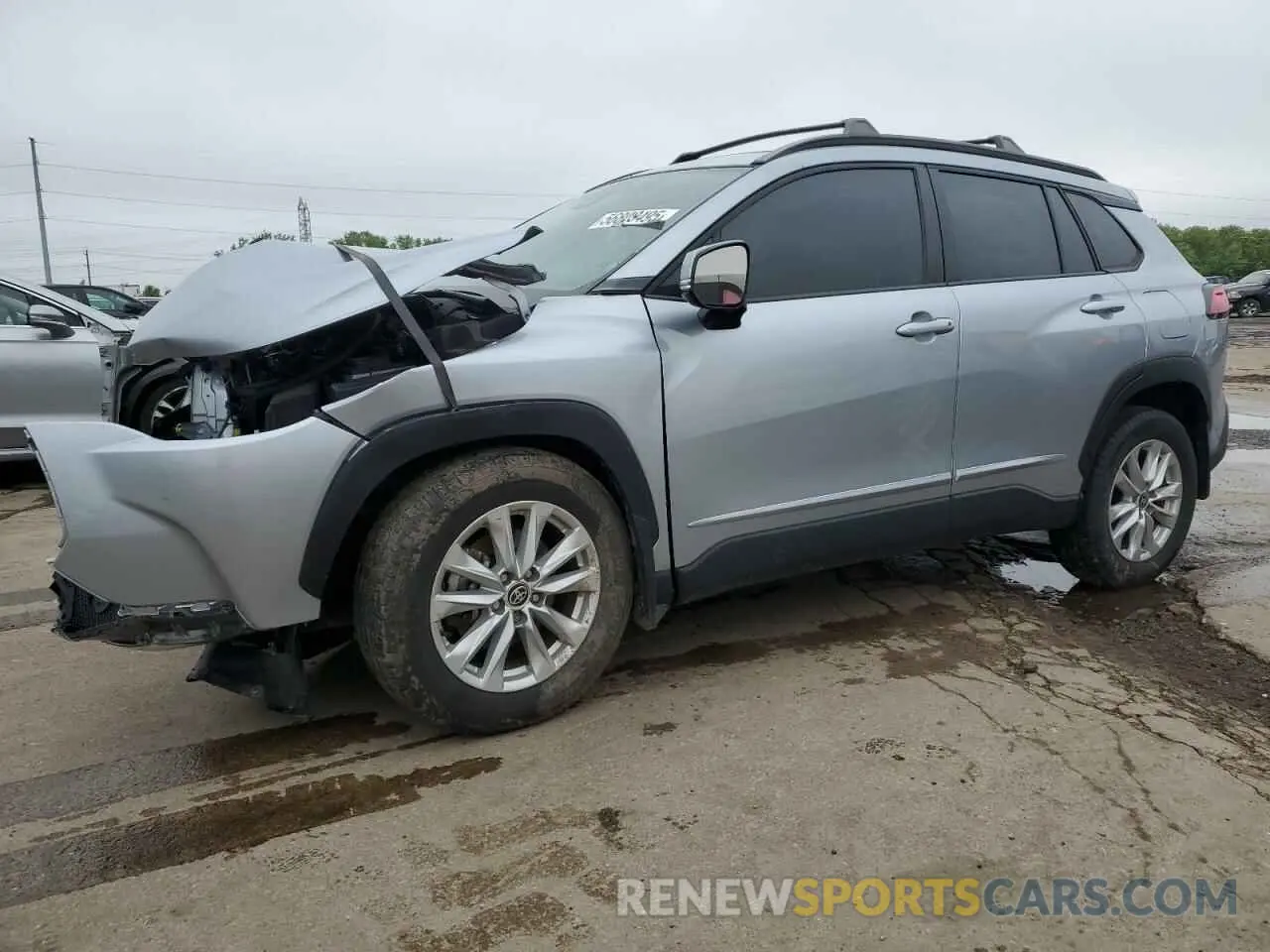 1 Photograph of a damaged car 7MUCAAAG8NV033284 TOYOTA COROLLA CR 2022