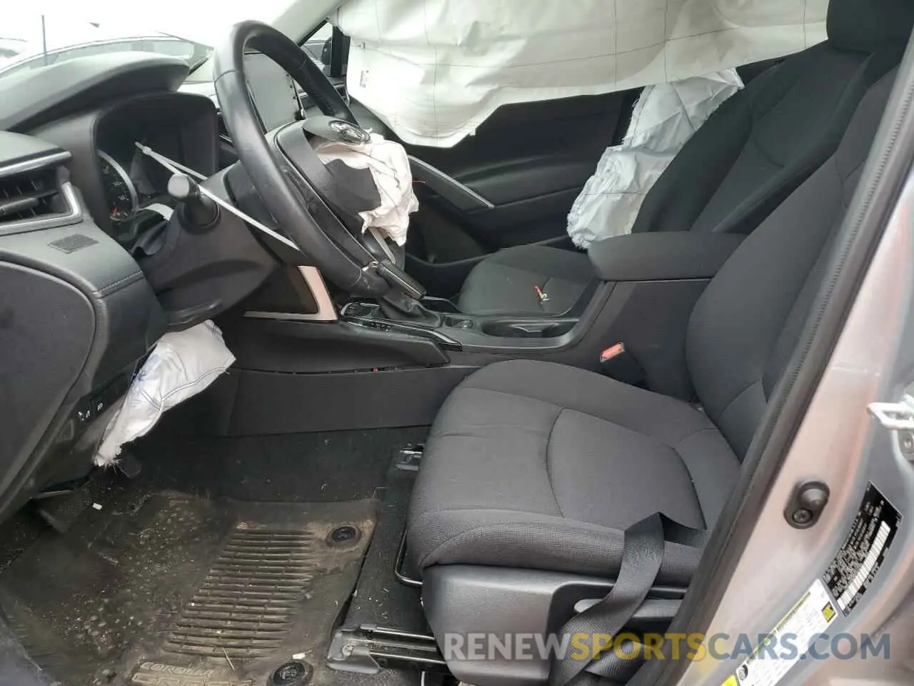 7 Photograph of a damaged car 7MUCAAAG8NV033284 TOYOTA COROLLA CR 2022