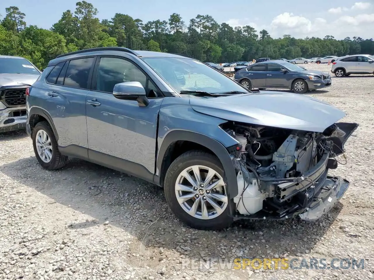 4 Photograph of a damaged car 7MUCAAAG9NV031429 TOYOTA COROLLA CR 2022