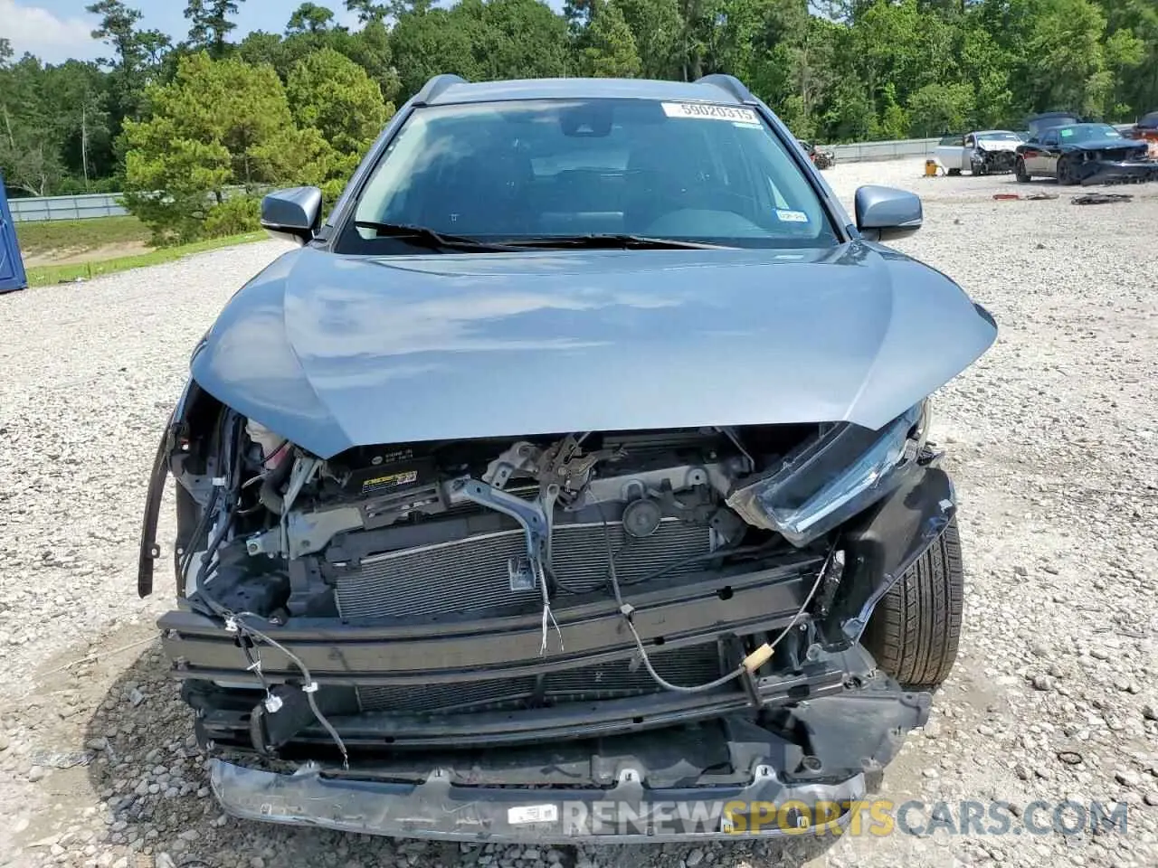 5 Photograph of a damaged car 7MUCAAAG9NV031429 TOYOTA COROLLA CR 2022