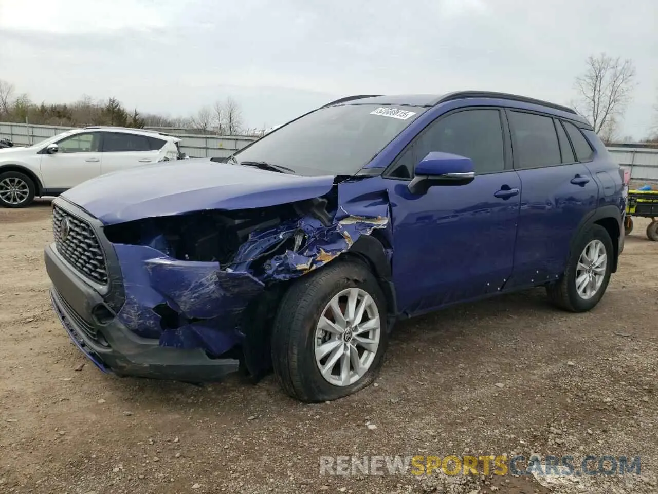 1 Photograph of a damaged car 7MUCAABG7NV024767 TOYOTA COROLLA CR 2022