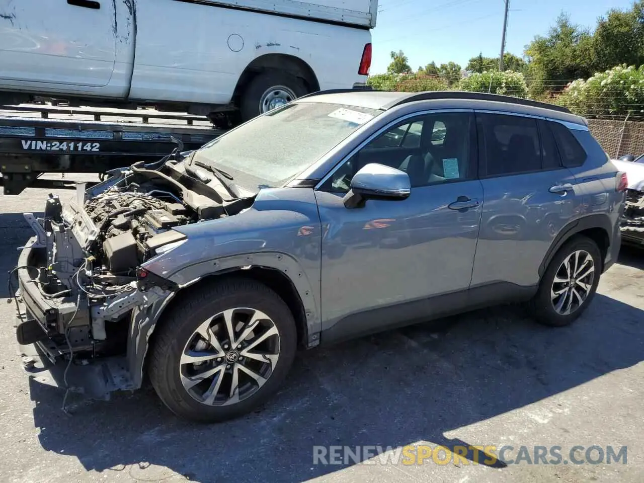 1 Photograph of a damaged car 7MUDAAAG1NV011390 TOYOTA COROLLA CR 2022