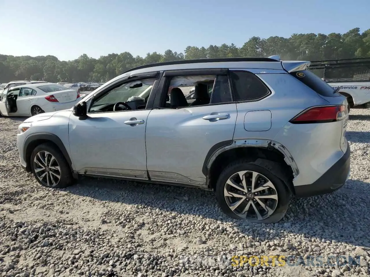 2 Photograph of a damaged car 7MUDAAAG4NV009309 TOYOTA COROLLA CR 2022