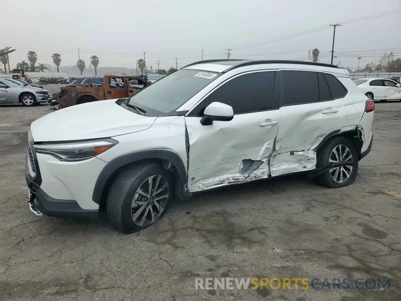 1 Photograph of a damaged car 7MUDAAAG6NV014706 TOYOTA COROLLA CR 2022