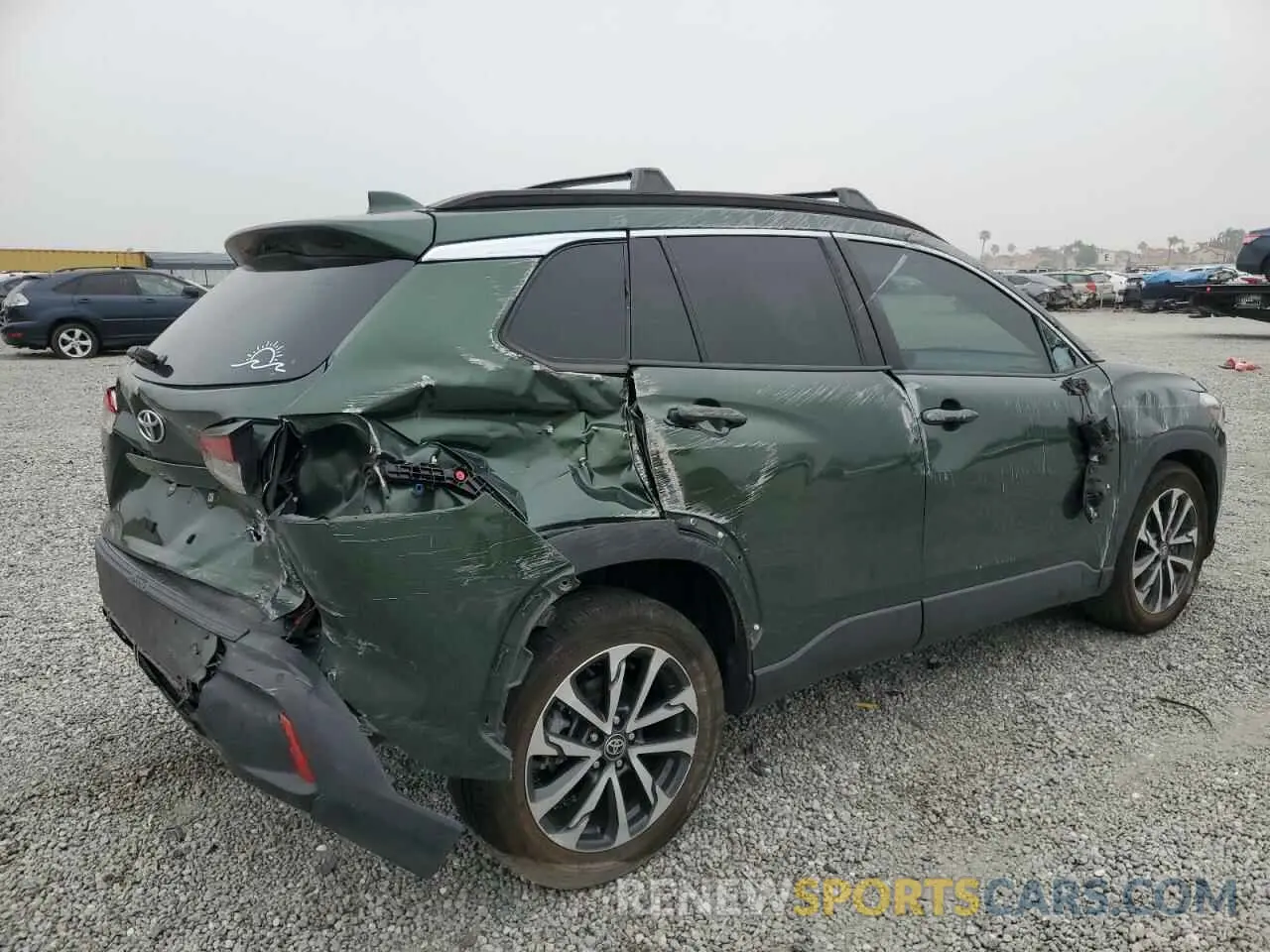 3 Photograph of a damaged car 7MUDAAAG7NV019137 TOYOTA COROLLA CR 2022