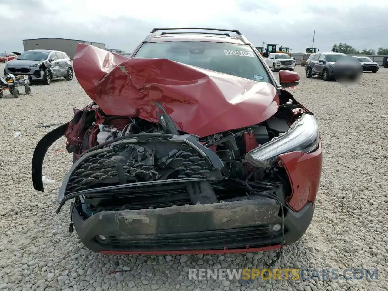 5 Photograph of a damaged car 7MUDAAAG7NV019610 TOYOTA COROLLA CR 2022