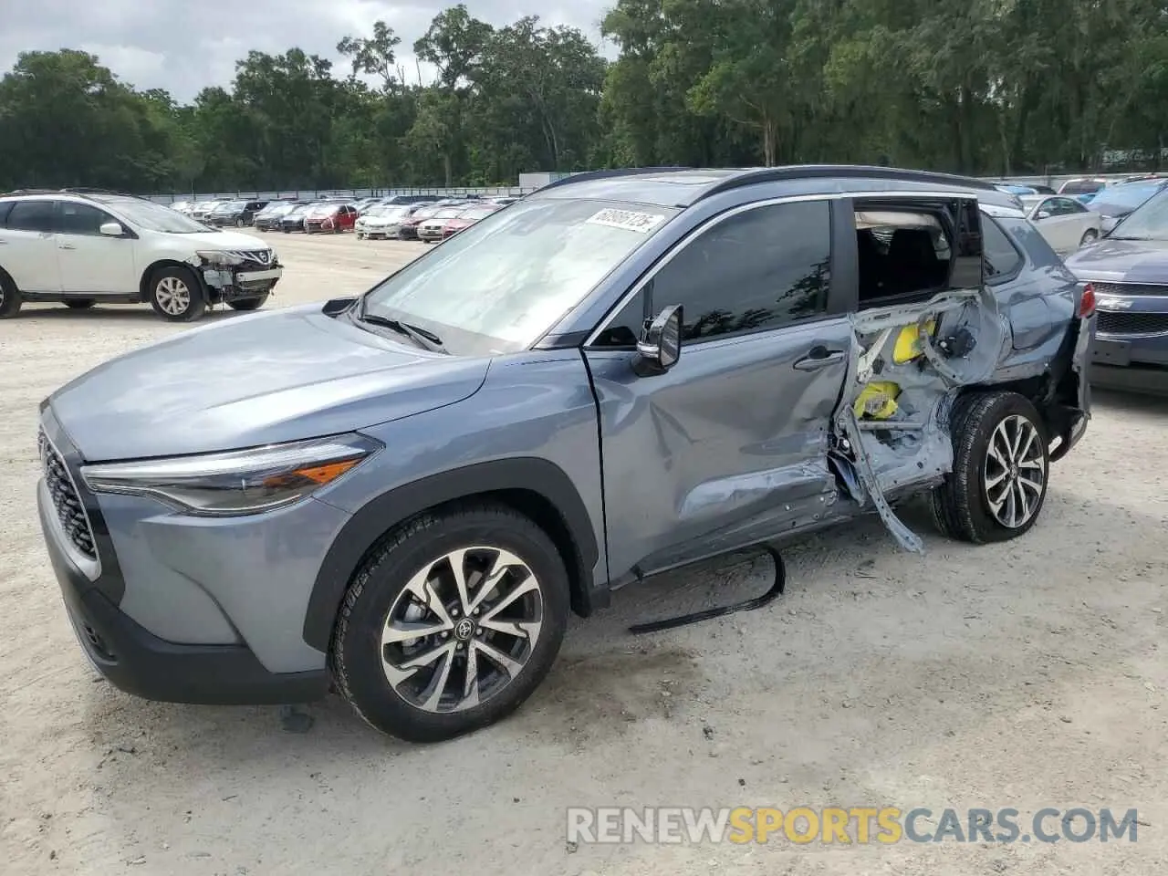 1 Photograph of a damaged car 7MUDAAAG9NV036831 TOYOTA COROLLA CR 2022