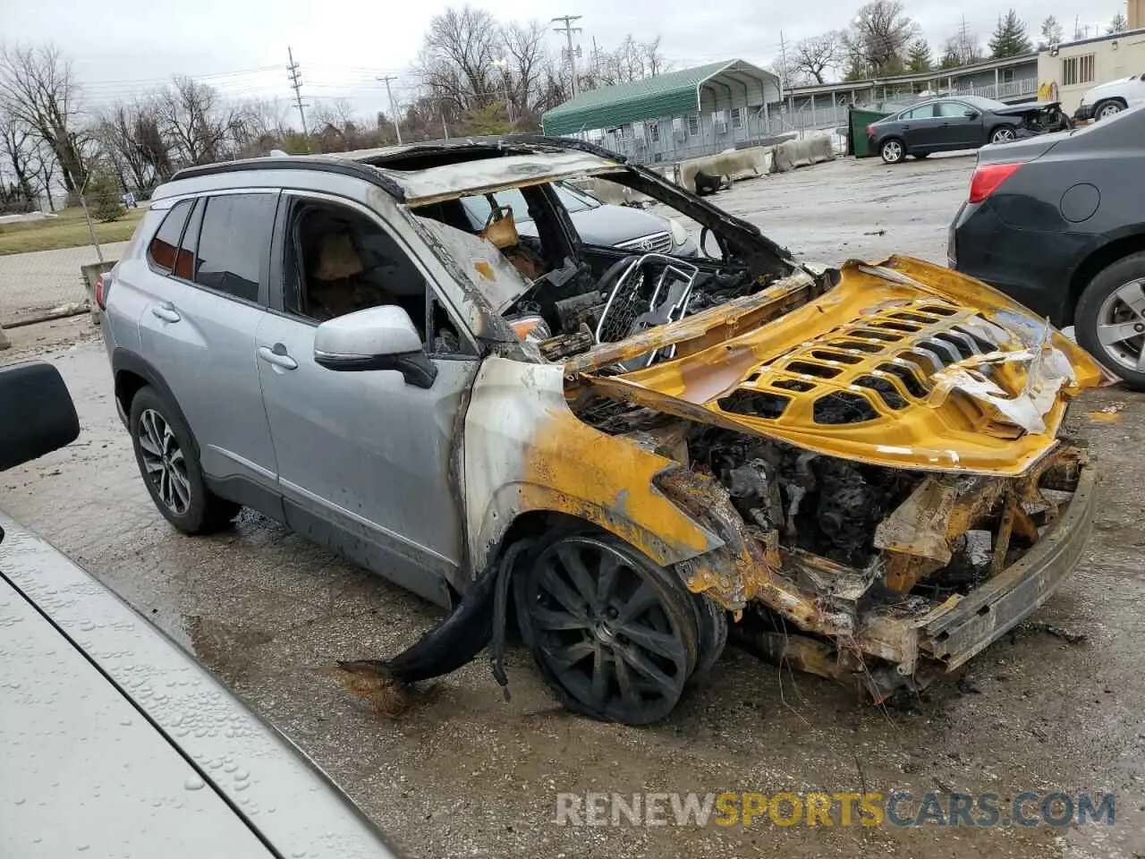4 Photograph of a damaged car 7MUDAABG1NV040838 TOYOTA COROLLA CR 2022