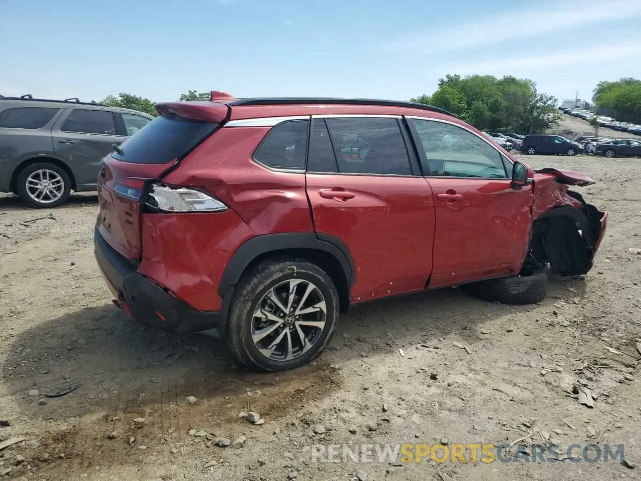 3 Photograph of a damaged car 7MUDAABG5NV005882 TOYOTA COROLLA CR 2022