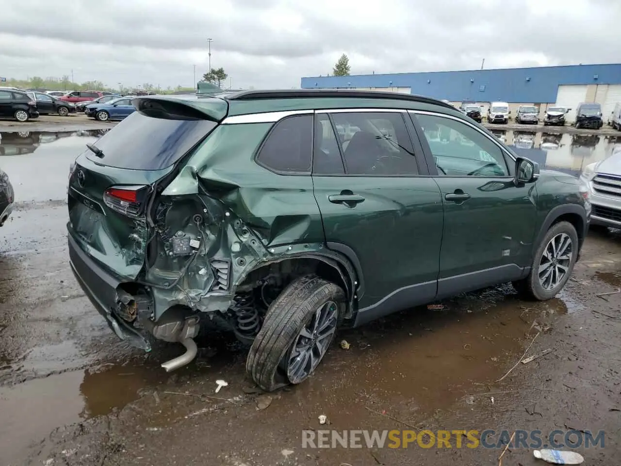 3 Photograph of a damaged car 7MUDAABG6NV006829 TOYOTA COROLLA CR 2022