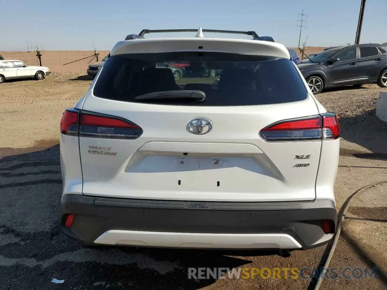 6 Photograph of a damaged car 7MUDAABG7NV007018 TOYOTA COROLLA CR 2022