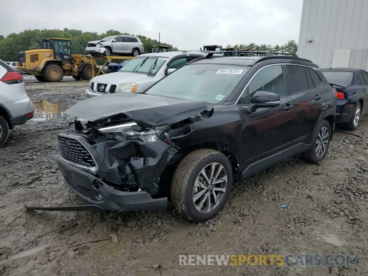 1 Photograph of a damaged car 7MUDAABG8NV041100 TOYOTA COROLLA CR 2022