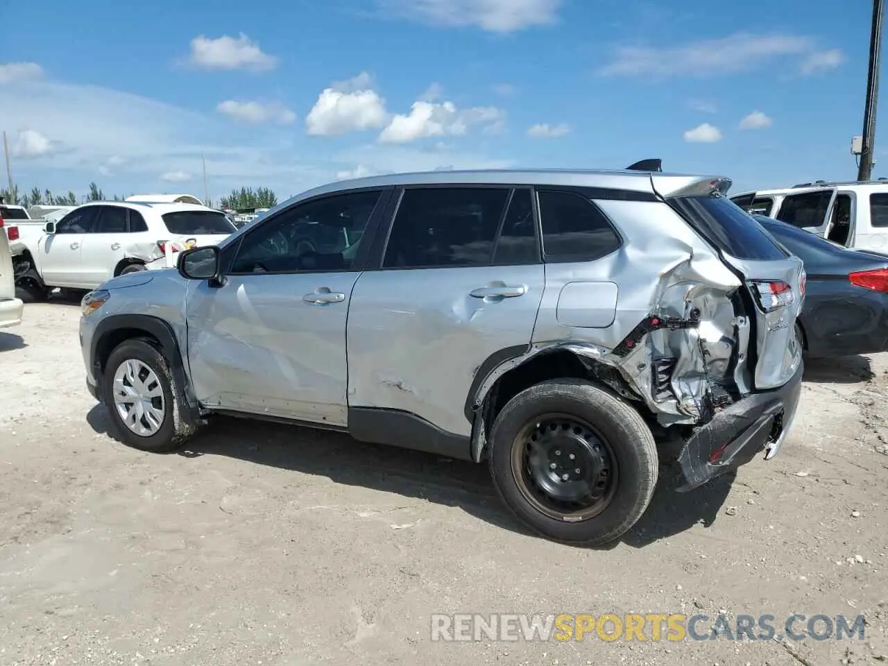 2 Photograph of a damaged car 7MUAAAAG8PV050807 TOYOTA COROLLA CR 2023