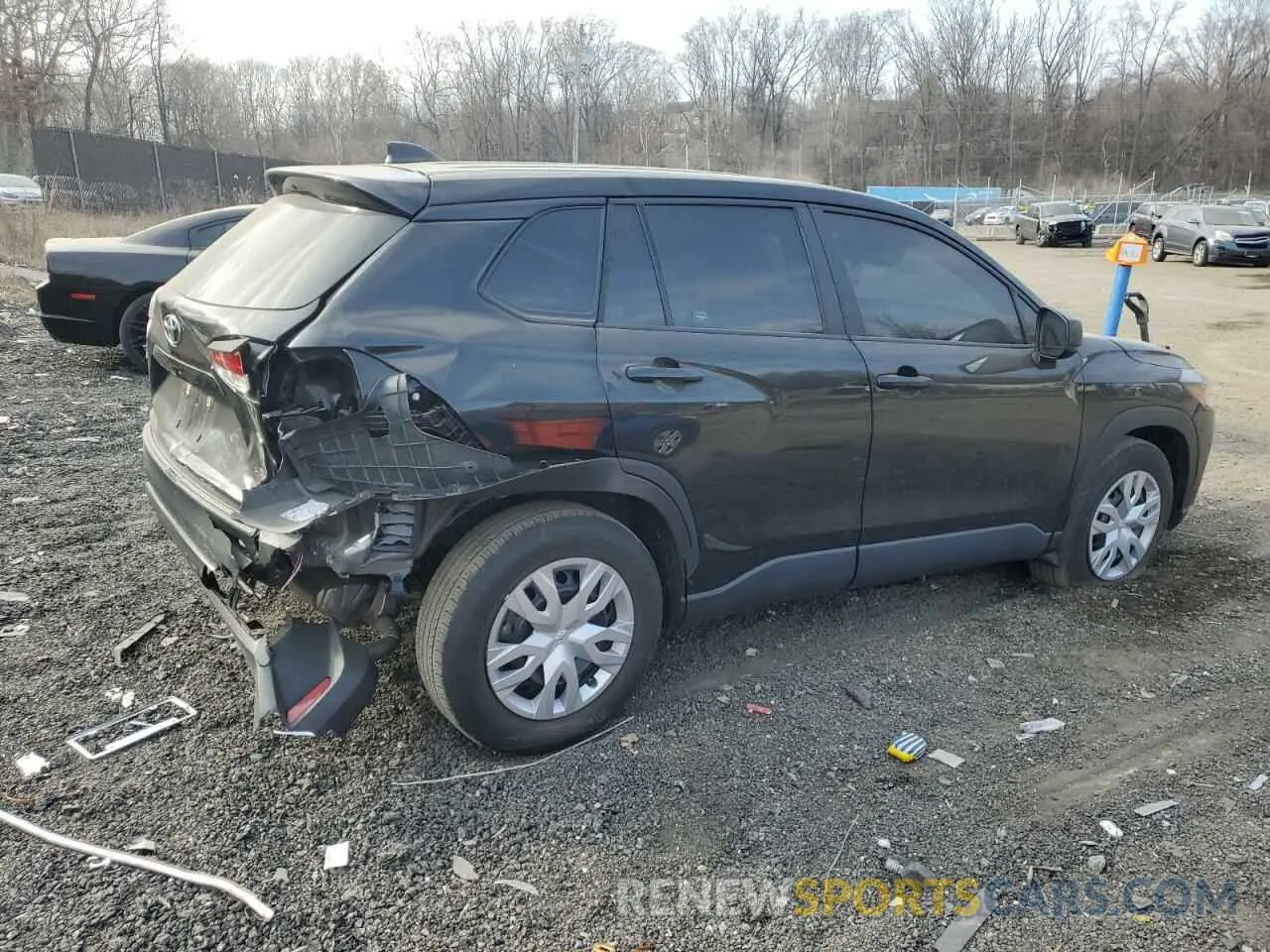 3 Photograph of a damaged car 7MUAAABG7PV056287 TOYOTA COROLLA CR 2023