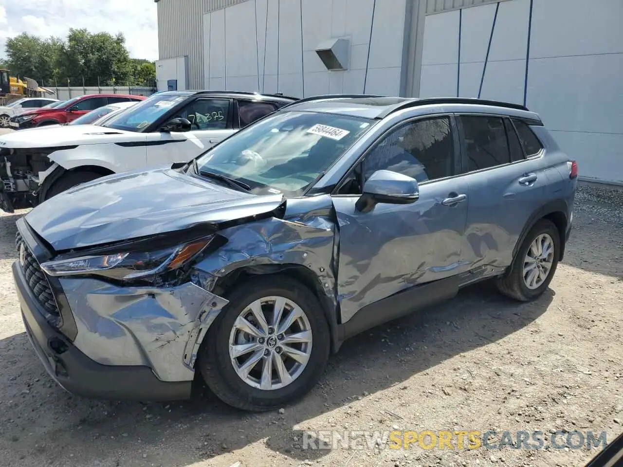 1 Photograph of a damaged car 7MUBAAAG1PV072524 TOYOTA COROLLA CR 2023