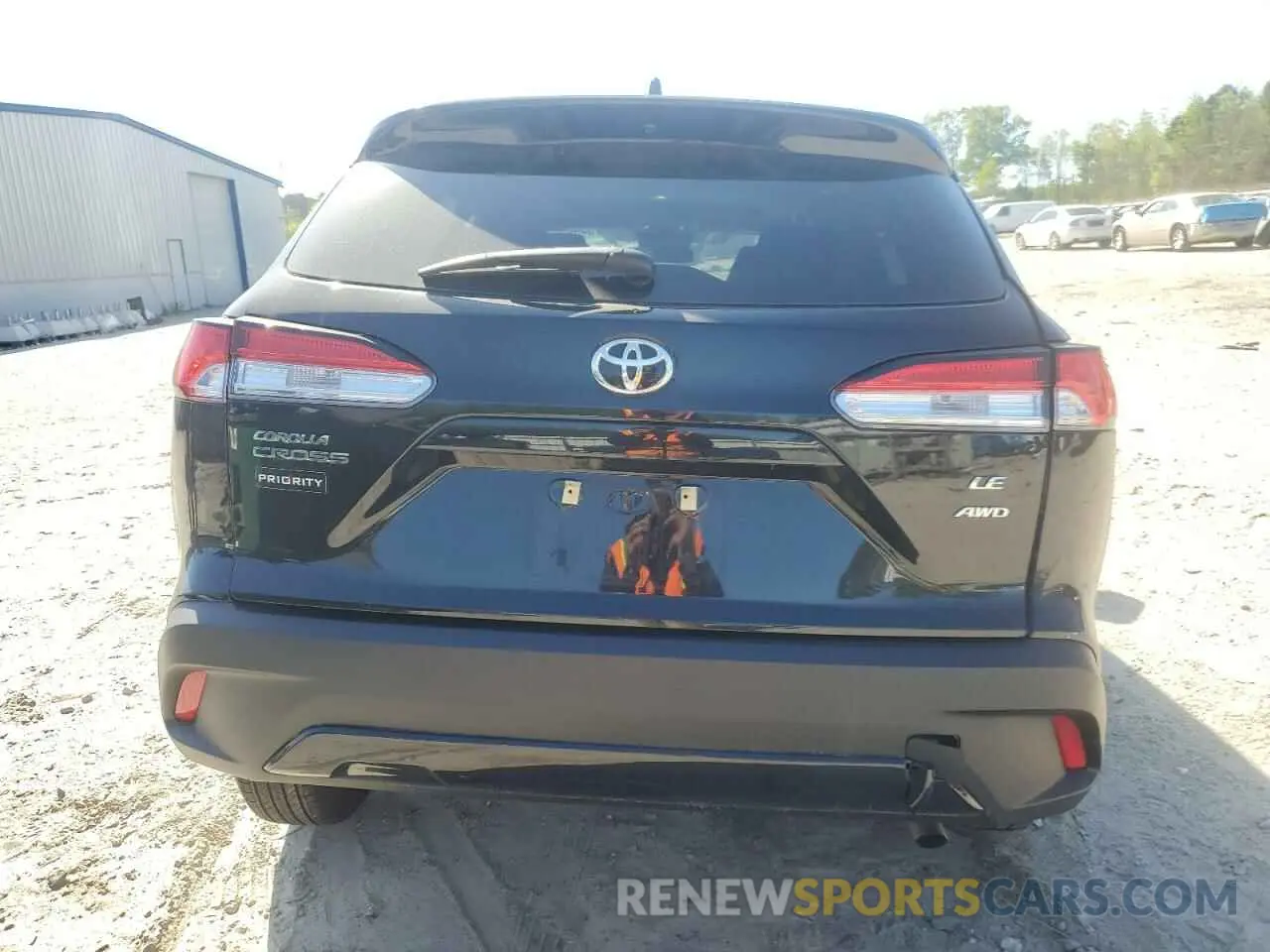 6 Photograph of a damaged car 7MUBAABG3PV064875 TOYOTA COROLLA CR 2023