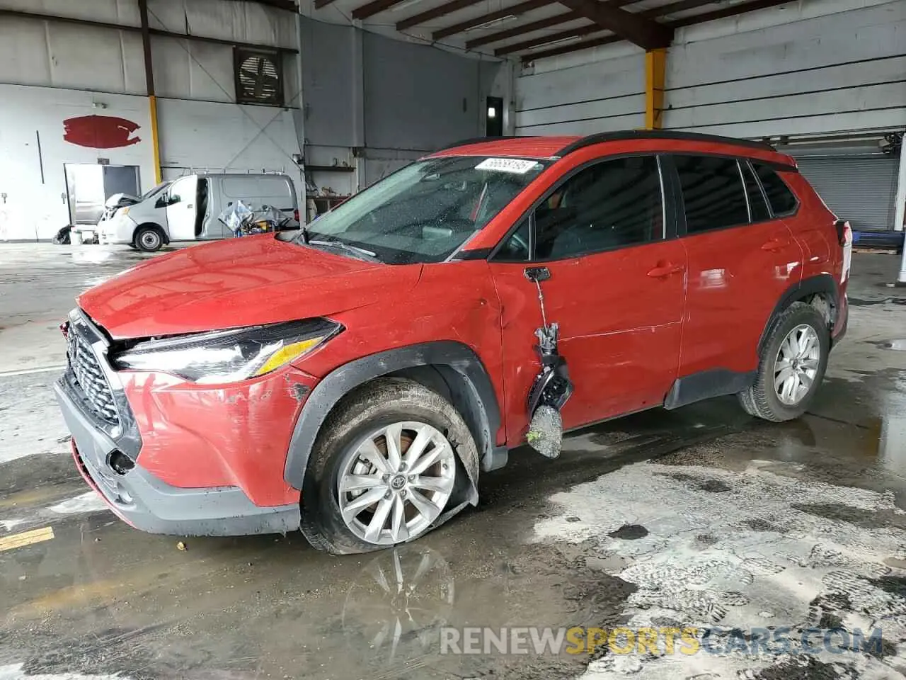 1 Photograph of a damaged car 7MUCAAAG6PV046568 TOYOTA COROLLA CR 2023