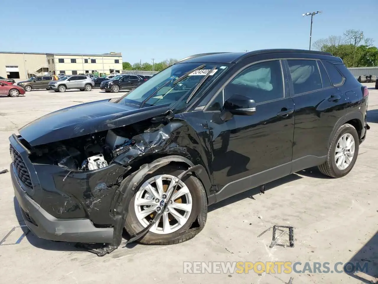 1 Photograph of a damaged car 7MUCAAAG6PV047607 TOYOTA COROLLA CR 2023
