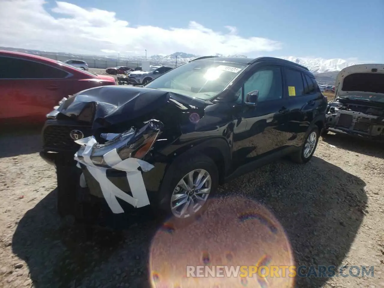 1 Photograph of a damaged car 7MUCAAAGXPV041275 TOYOTA COROLLA CR 2023