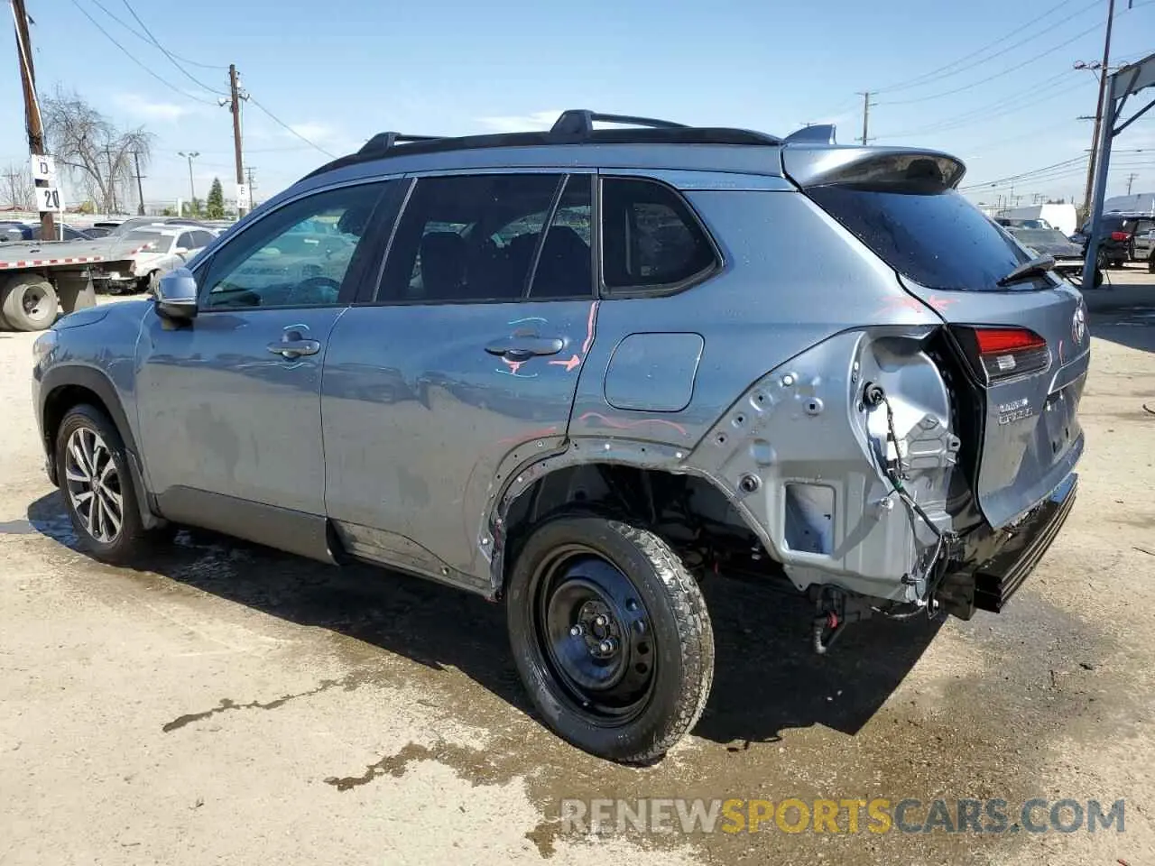 2 Photograph of a damaged car 7MUDAAAG0PV063242 TOYOTA COROLLA CR 2023