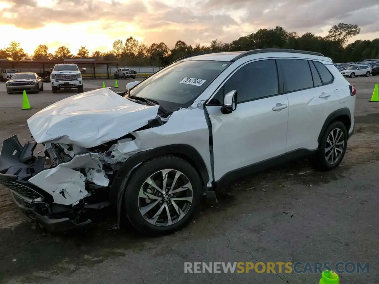 1 Photograph of a damaged car 7MUDAAAG6PV060099 TOYOTA COROLLA CR 2023