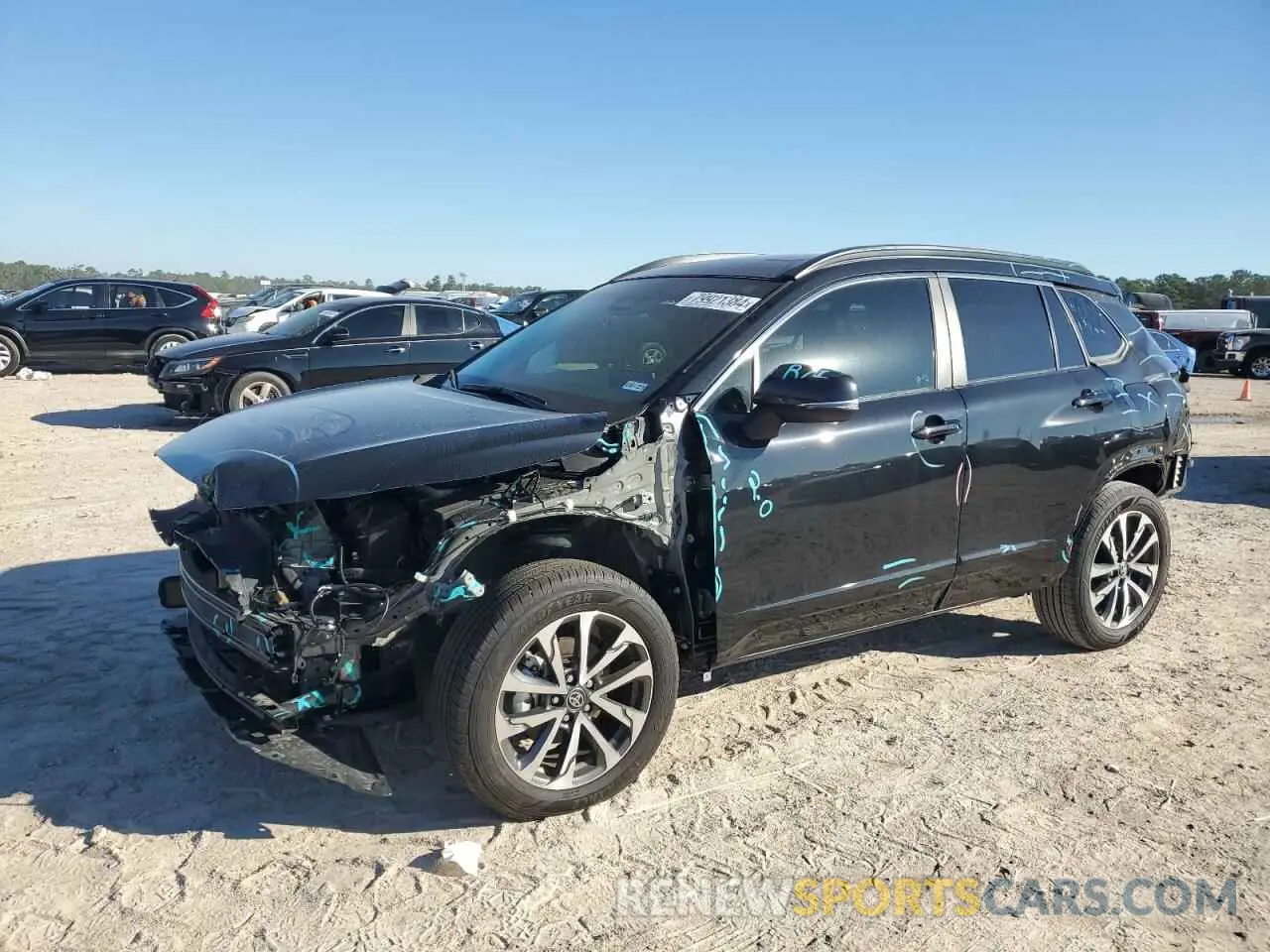 1 Photograph of a damaged car 7MUDAAAG8PV053428 TOYOTA COROLLA CR 2023