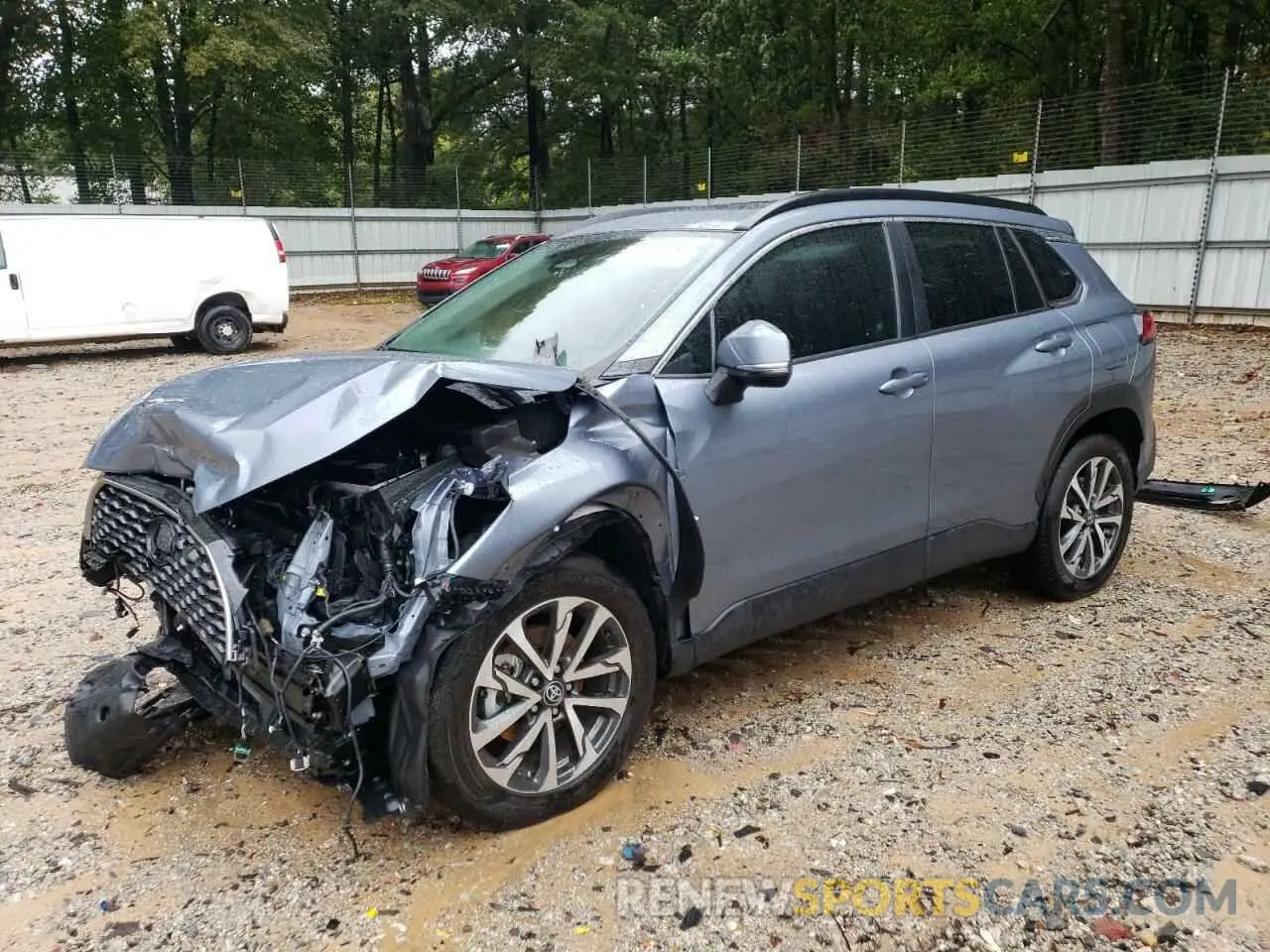 1 Photograph of a damaged car 7MUDAAAGXPV048098 TOYOTA COROLLA CR 2023