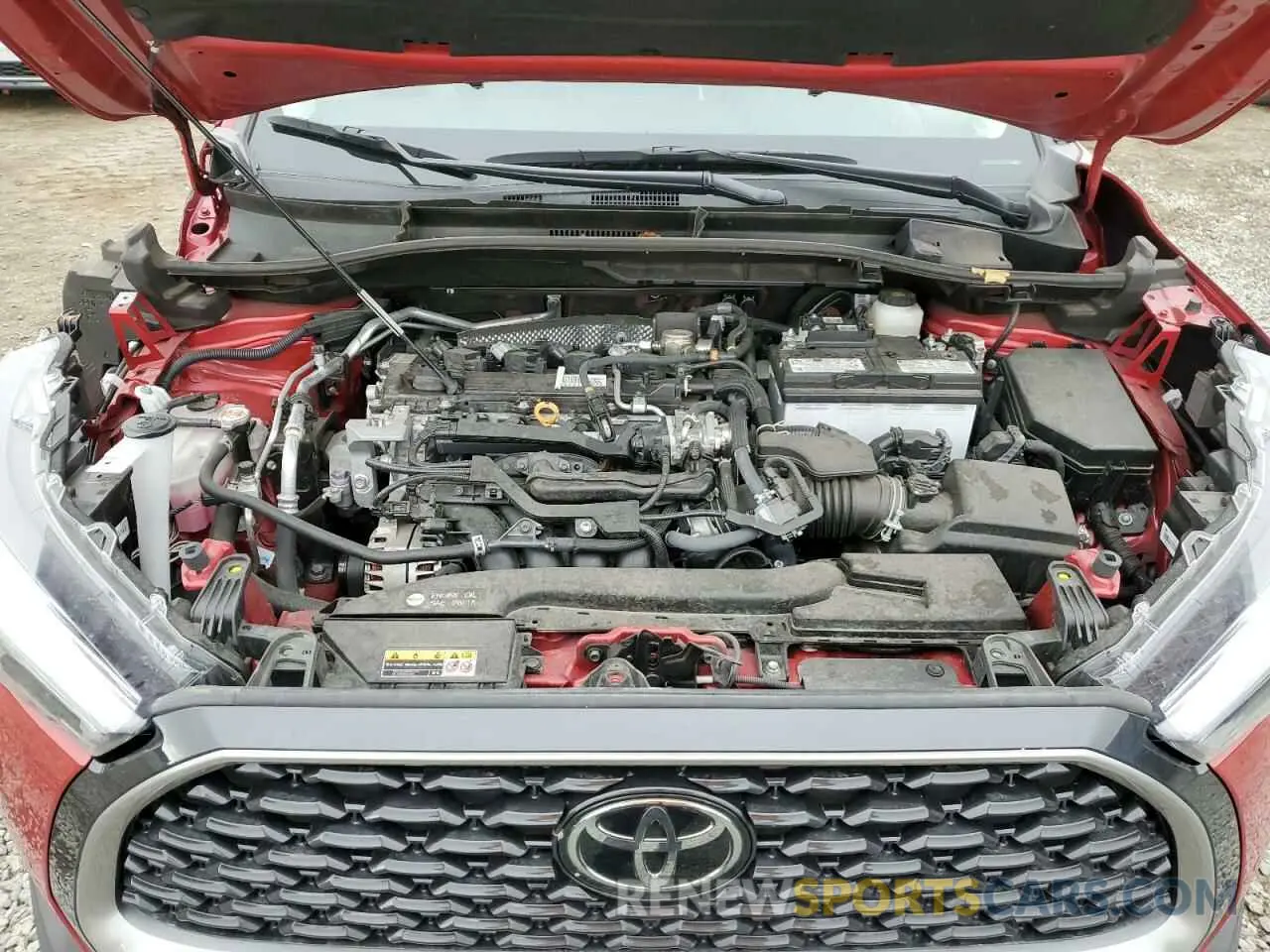 12 Photograph of a damaged car 7MUDAAAGXPV069730 TOYOTA COROLLA CR 2023