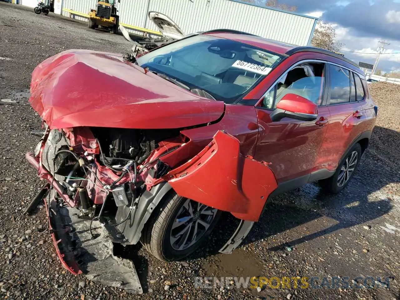 1 Photograph of a damaged car 7MUDAABG0PV063871 TOYOTA COROLLA CR 2023