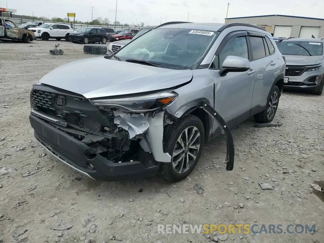 1 Photograph of a damaged car 7MUDAABG9PV049306 TOYOTA COROLLA CR 2023
