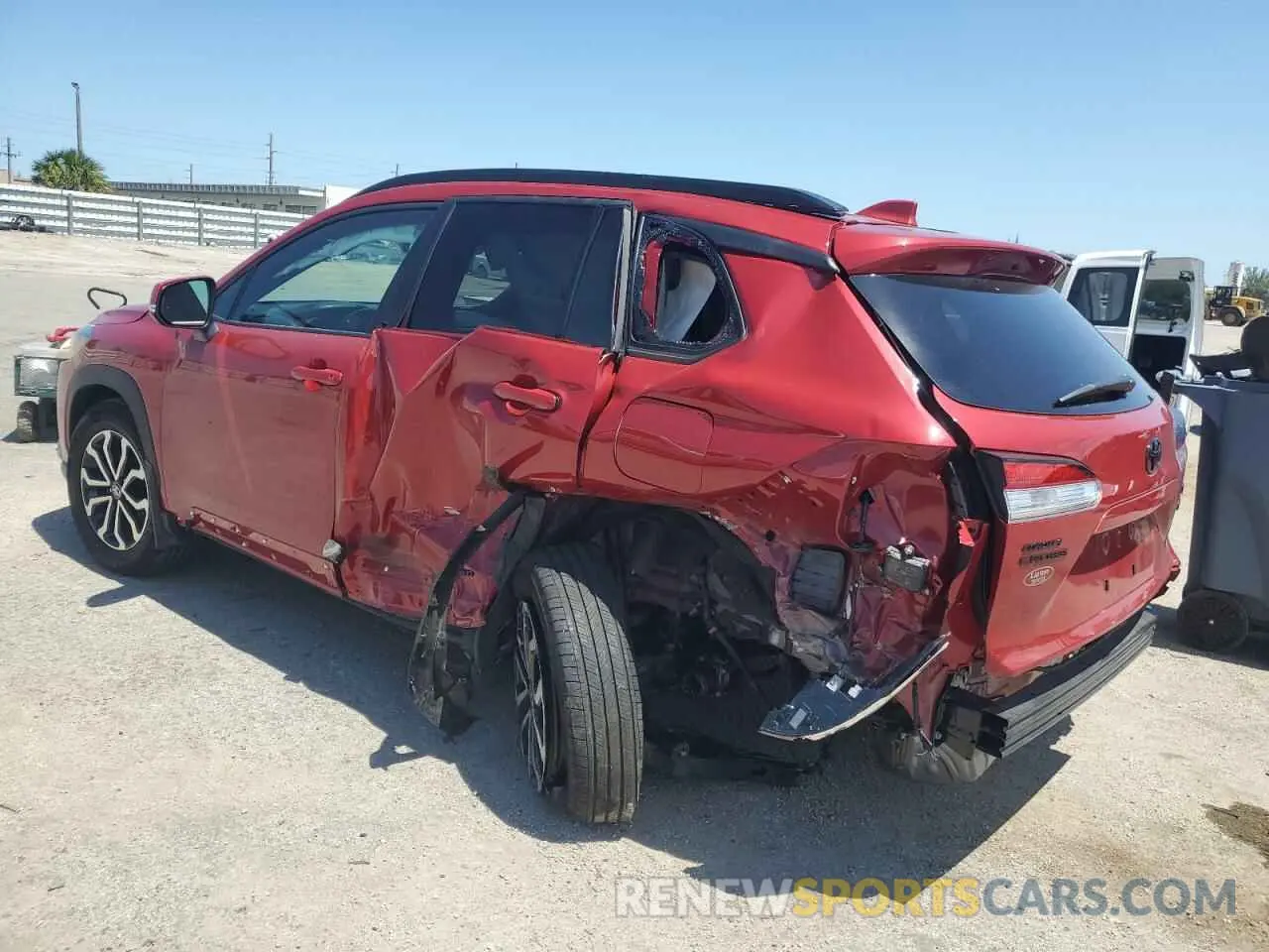 2 Photograph of a damaged car 7MUFBABG3PV011365 TOYOTA COROLLA CR 2023