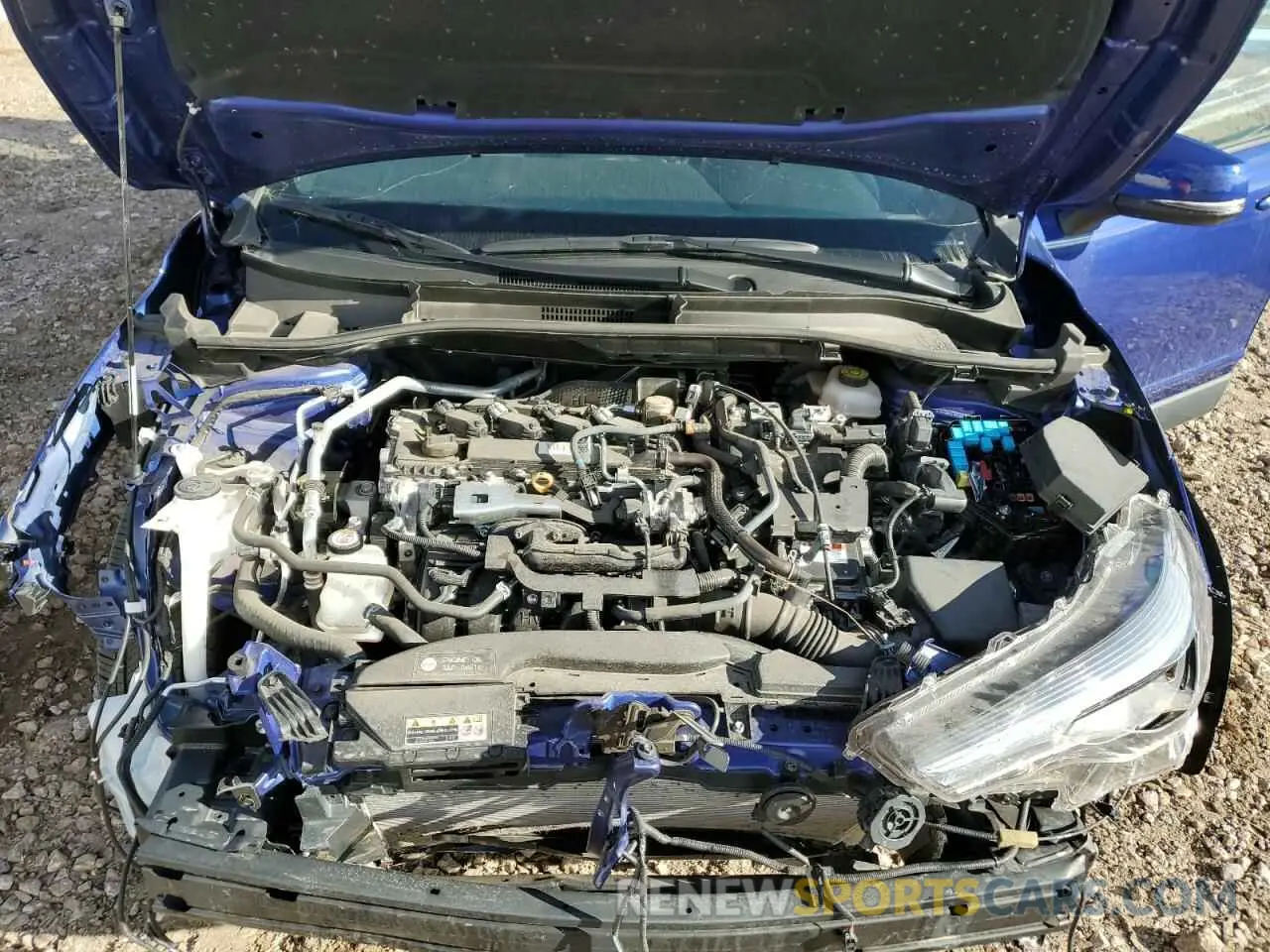 12 Photograph of a damaged car 7MUFBABGXPV007698 TOYOTA COROLLA CR 2023