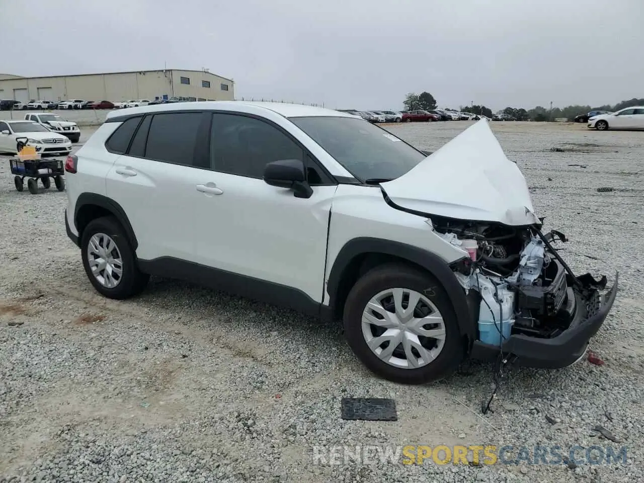 4 Photograph of a damaged car 7MUAAAAG0RV108878 TOYOTA COROLLA CR 2024