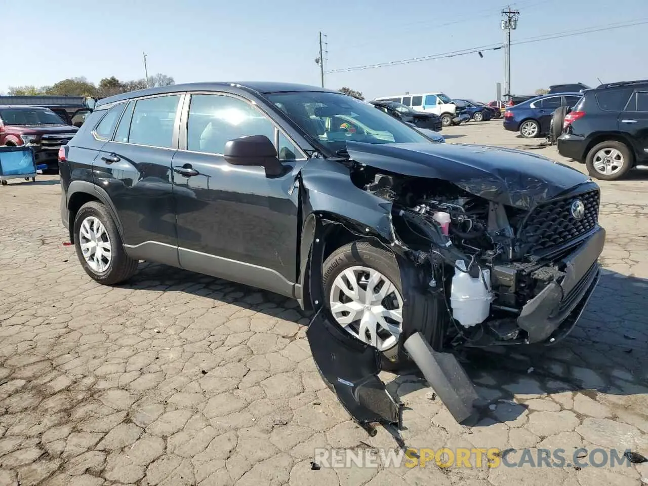 4 Photograph of a damaged car 7MUAAAAG2RV102564 TOYOTA COROLLA CR 2024