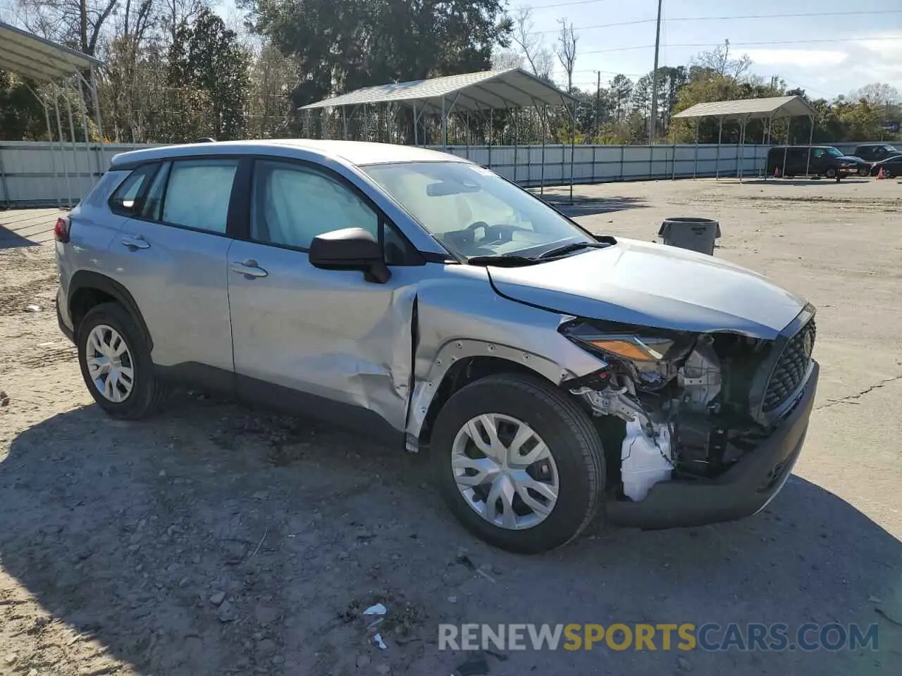 4 Photograph of a damaged car 7MUAAAAG7RV115665 TOYOTA COROLLA CR 2024