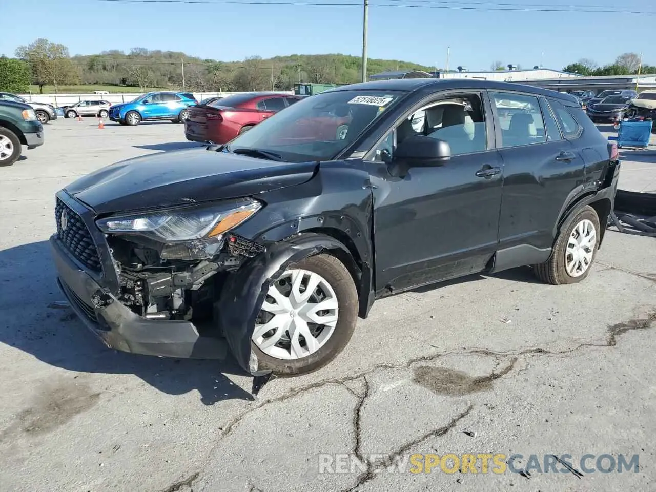 1 Photograph of a damaged car 7MUAAAAG8RV101872 TOYOTA COROLLA CR 2024