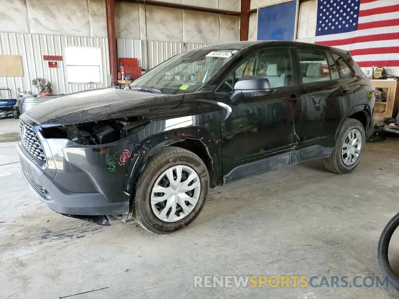 1 Photograph of a damaged car 7MUAAABG7RV082407 TOYOTA COROLLA CR 2024