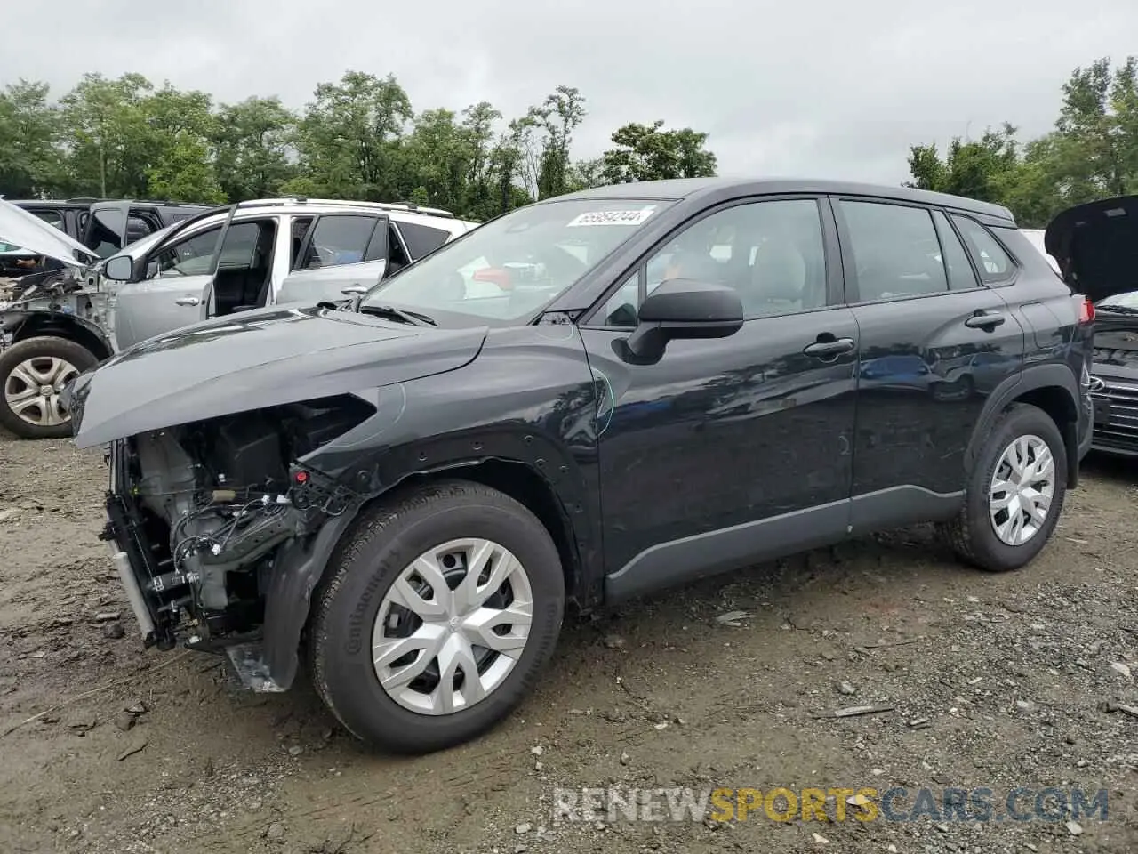 1 Photograph of a damaged car 7MUAAABGXRV083728 TOYOTA COROLLA CR 2024