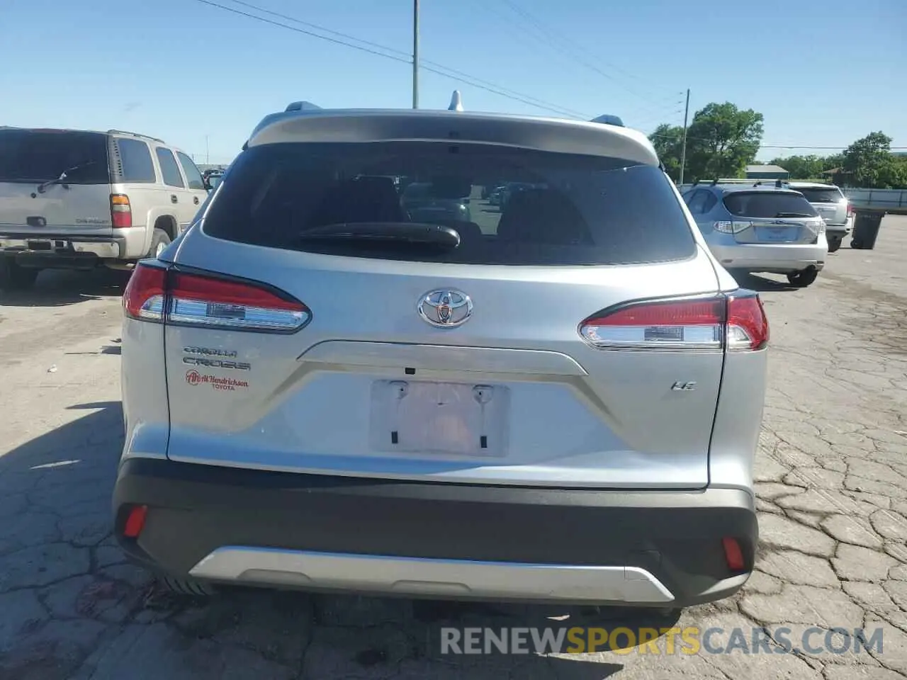 6 Photograph of a damaged car 7MUBAAAG0RV103913 TOYOTA COROLLA CR 2024