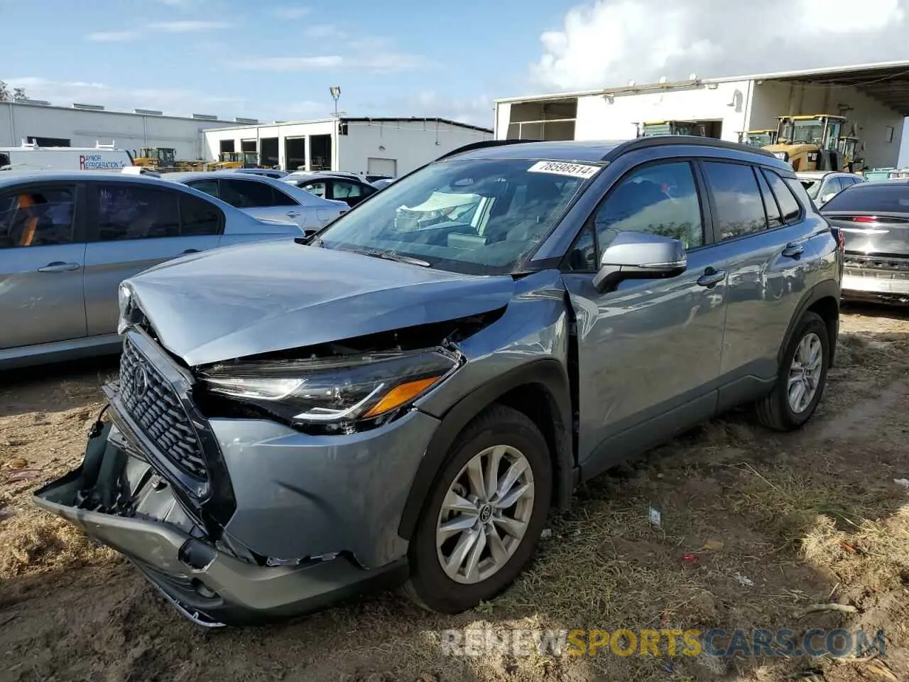 1 Photograph of a damaged car 7MUBAAAG1RV103211 TOYOTA COROLLA CR 2024