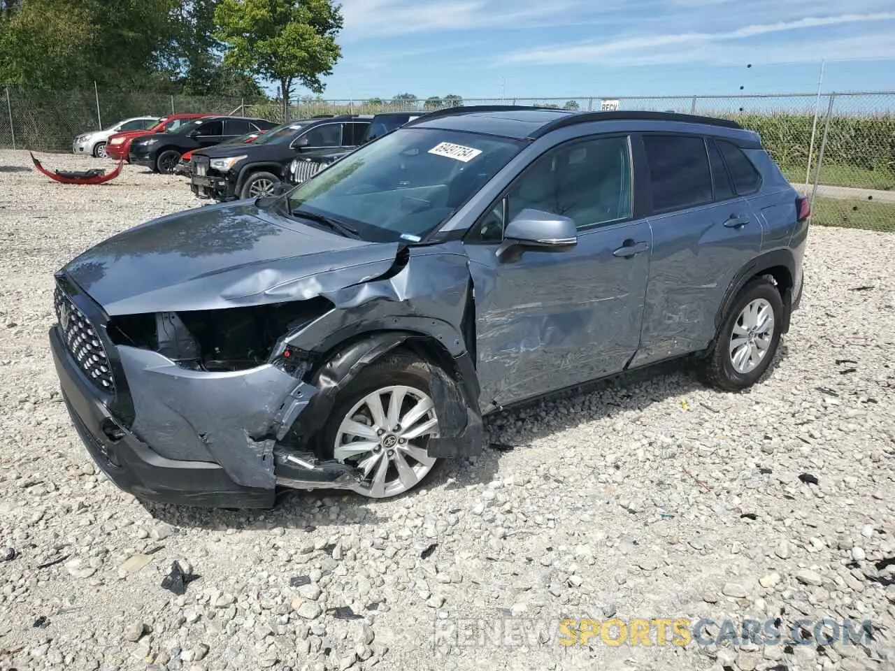 1 Photograph of a damaged car 7MUBAAAG5RV092892 TOYOTA COROLLA CR 2024