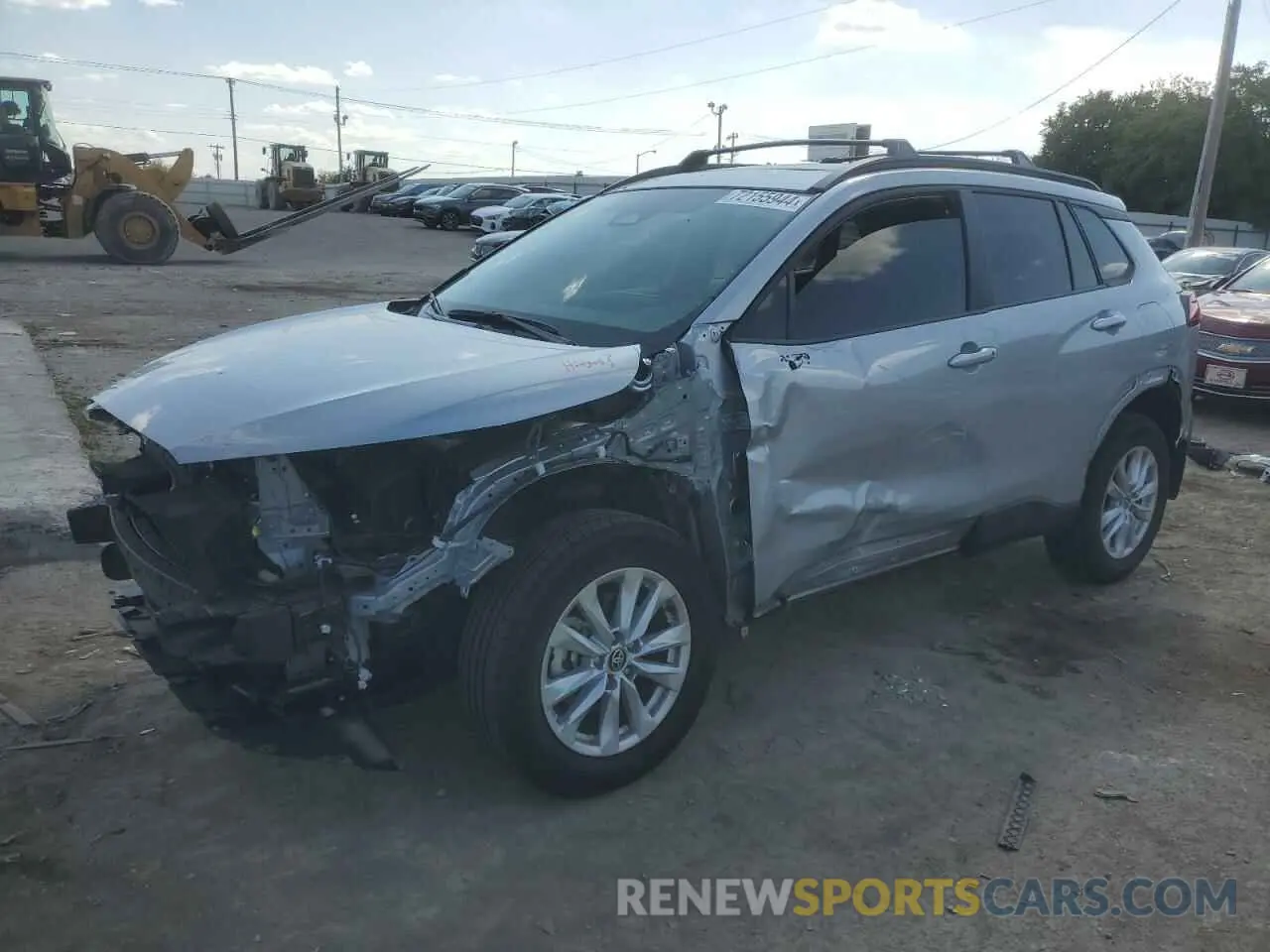 1 Photograph of a damaged car 7MUBAAAG9RV087260 TOYOTA COROLLA CR 2024