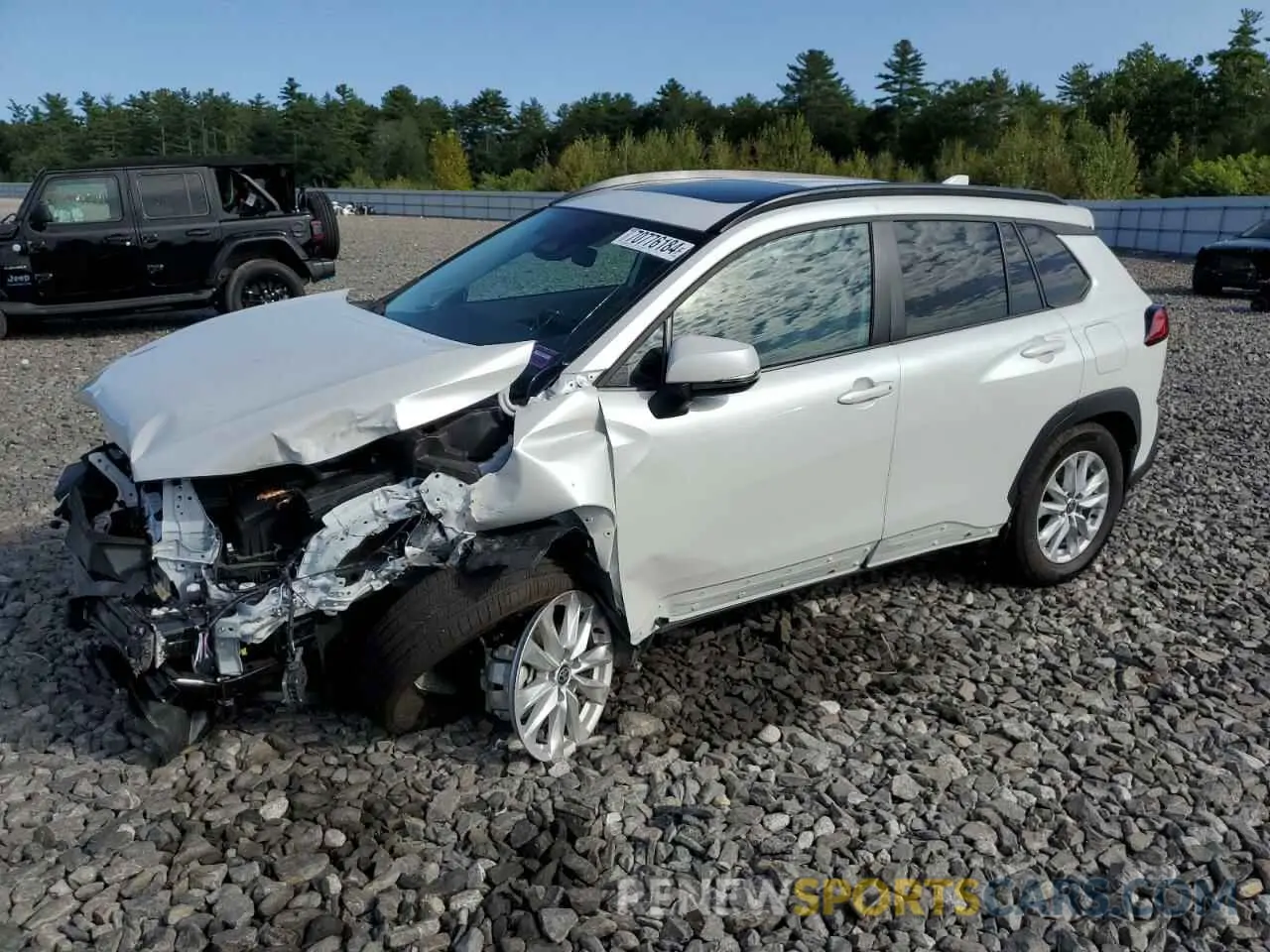 1 Photograph of a damaged car 7MUBAABG4RV085821 TOYOTA COROLLA CR 2024