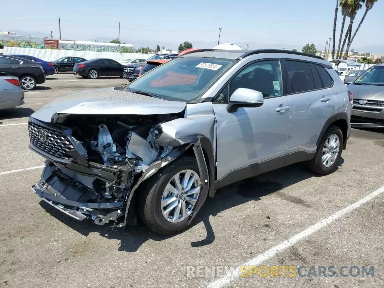 1 Photograph of a damaged car 7MUBAABG7RV097851 TOYOTA COROLLA CR 2024