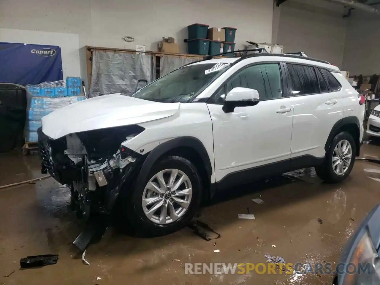 1 Photograph of a damaged car 7MUBAABGXRV097889 TOYOTA COROLLA CR 2024