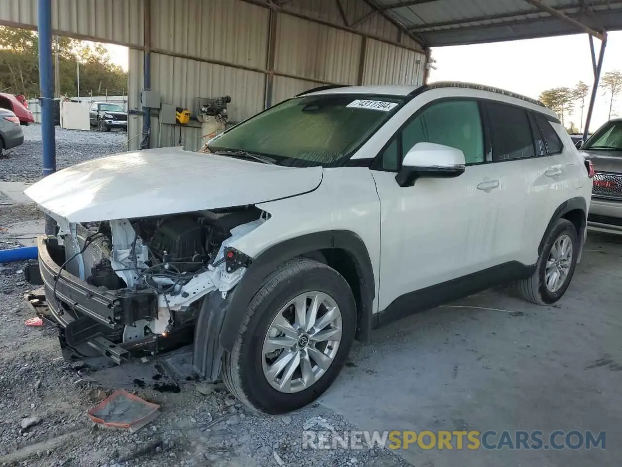 1 Photograph of a damaged car 7MUCAAAG2RV094121 TOYOTA COROLLA CR 2024